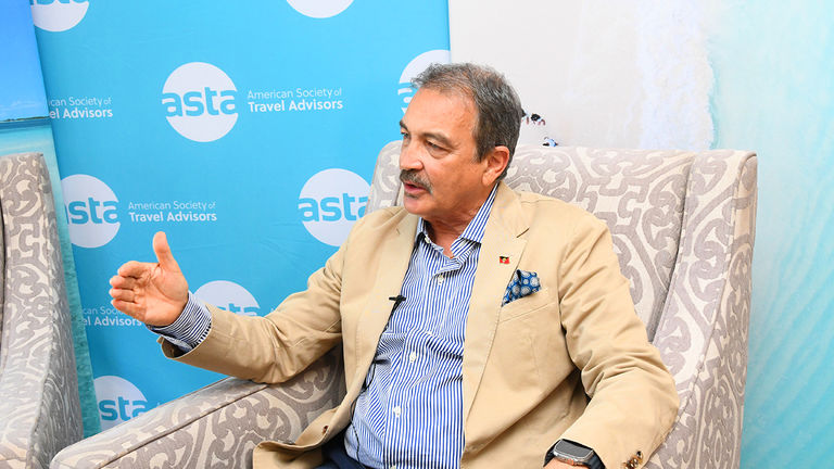 Henry Charles Fernandez, the minister of tourism for Antigua & Barbuda, said his government hopes to eliminate all CO2 production on the island of Barbuda by 2025.